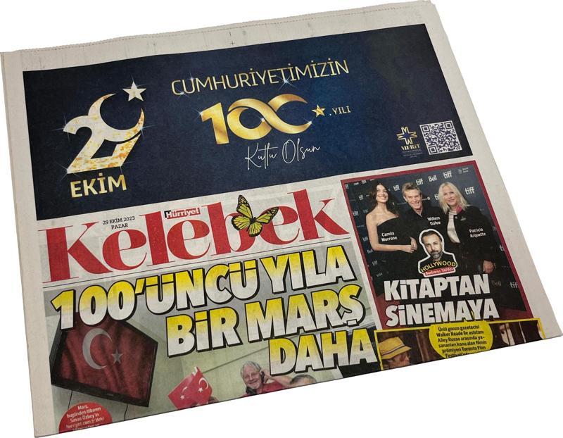 29 Ekim 2023 Hürriyet Gazetesi Eki (Kelebek)