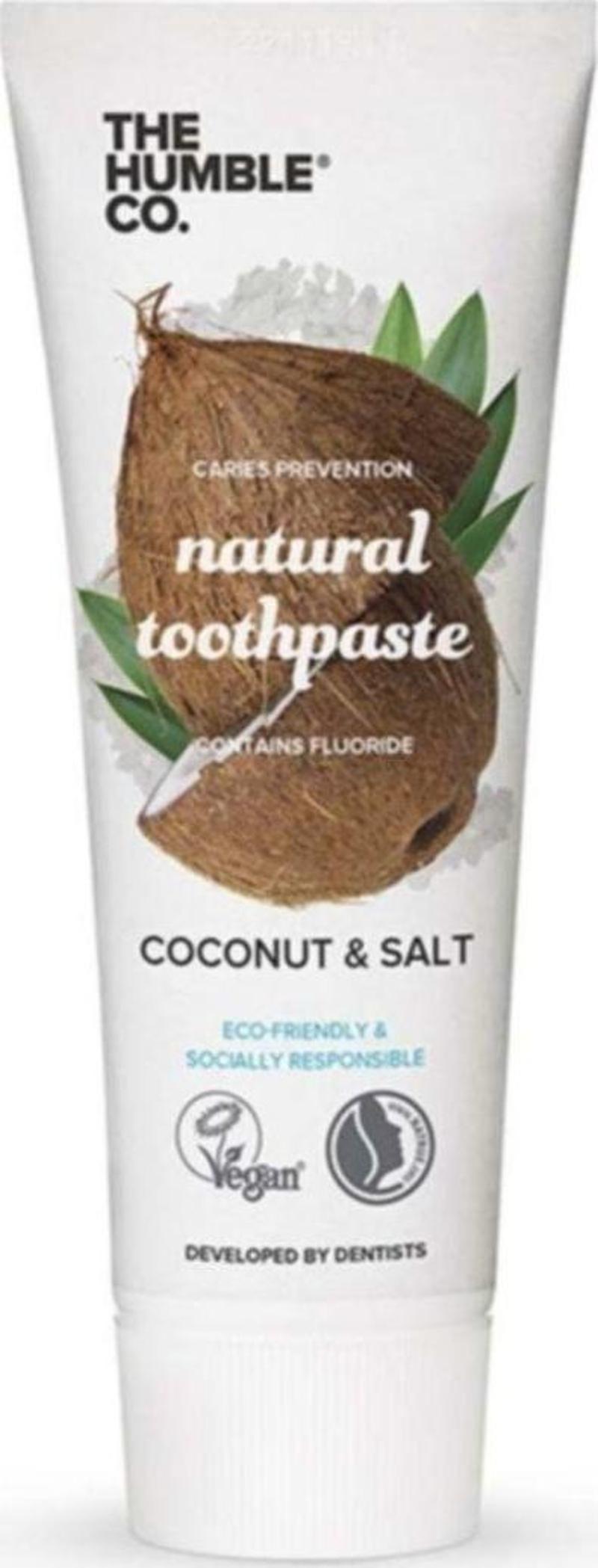 The Humble Co Natural Toothpaste Hindistan Cevizi Ve Tuz Diş Macunu 75 Ml