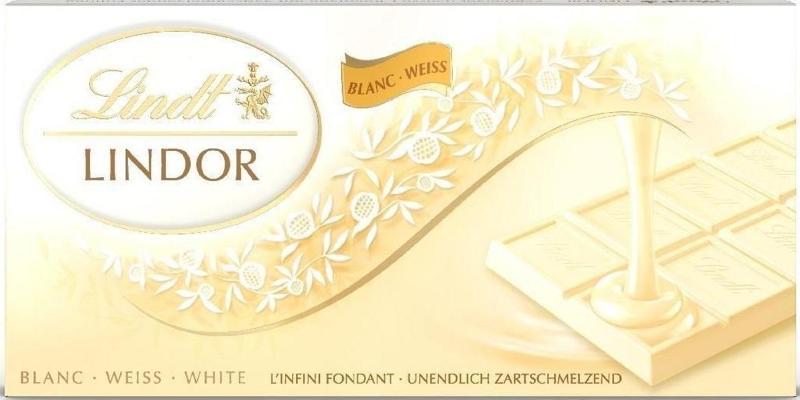 Lındor Whıte - Beyaz Tablet Çikolata 100 Gr