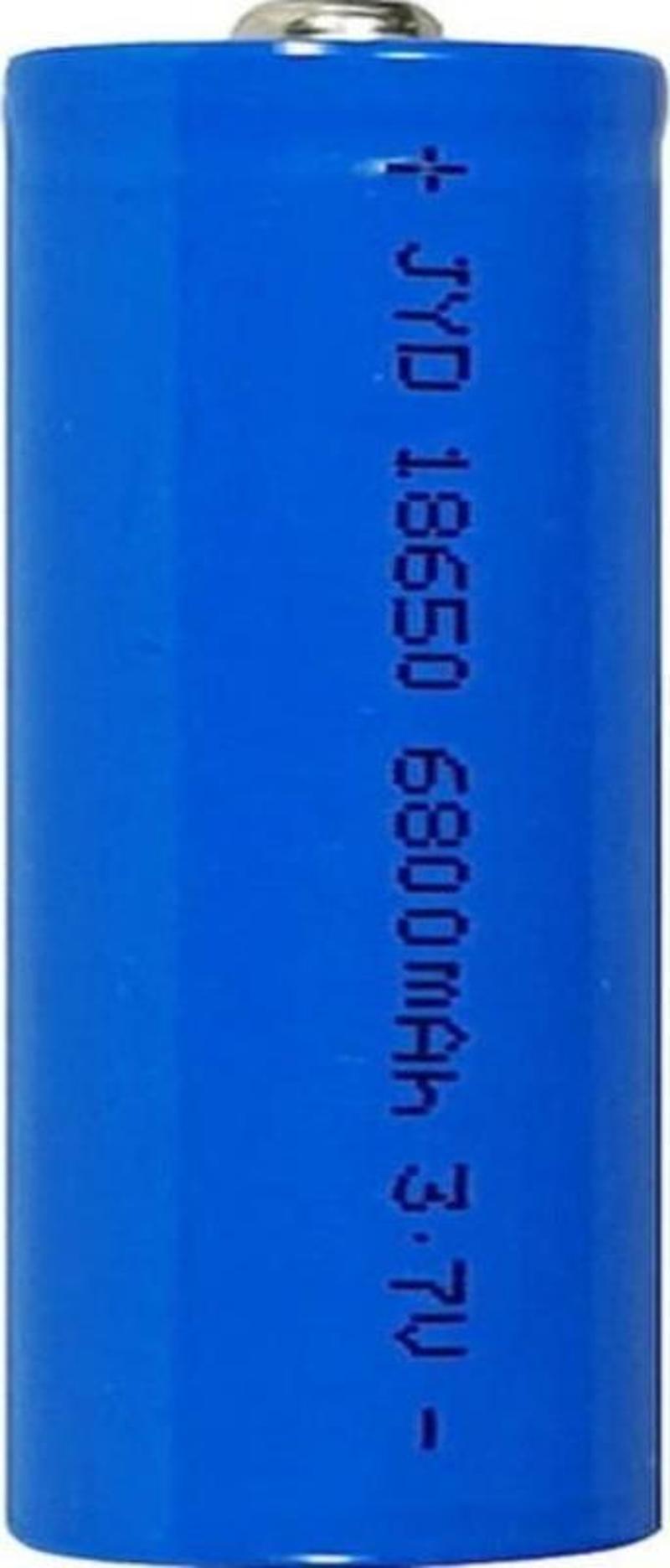 Jyd 6800 mAh 3.7 V 18650 Li-Ion Şarj Edilebilir Pil