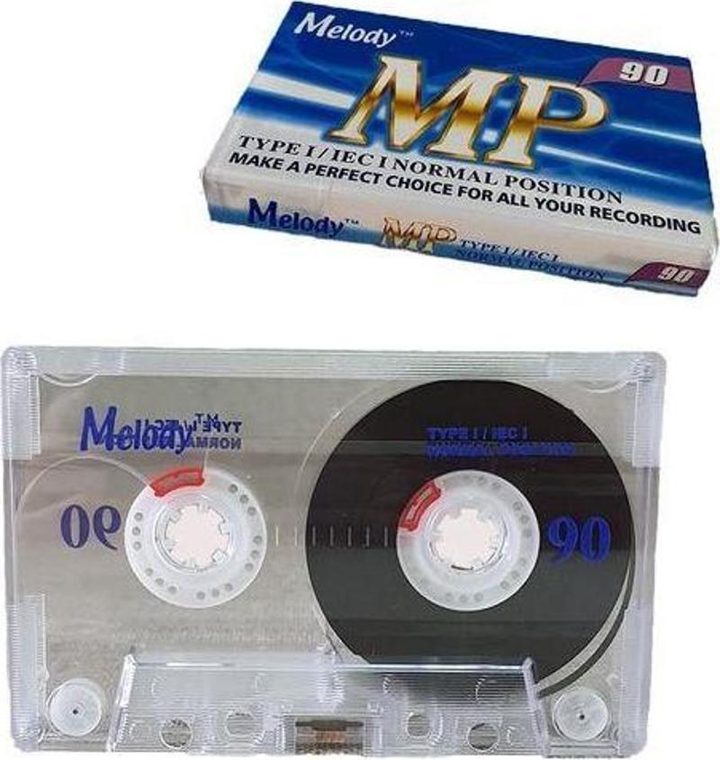 Boş Kaset 90lık - MP Ses Kayıt Kaseti - Teyp Kaseti