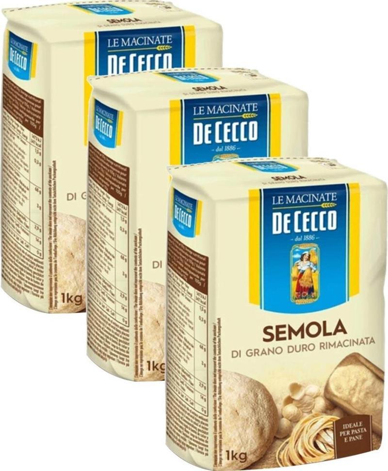 Semolina - Durum Buğdayı Unu X 3 ADET