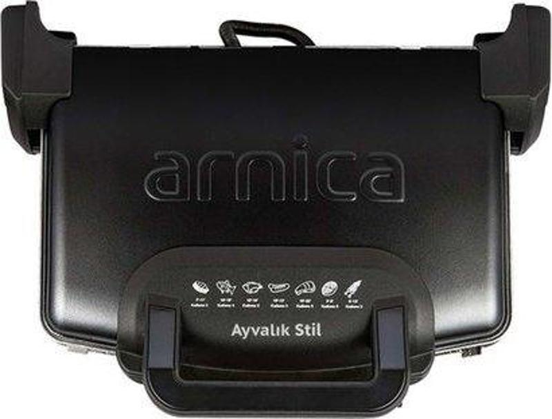 Arnica Ayvalık Stil Gh26262 1750 W Tost Makinesi Siyah