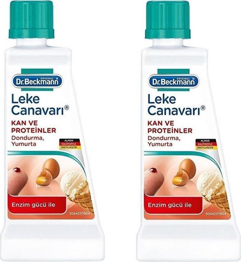 DR BECKMANN LEKE CANAVARI  KAN VE PROTEİNLER ( Yumurta, Dondurma )  X 2 ADET