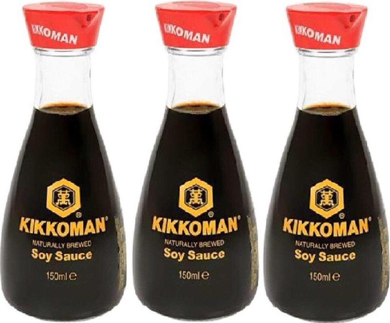 KIKKOMAN DİSPENSER SOYA SOSU 150 ML X 3 ADET