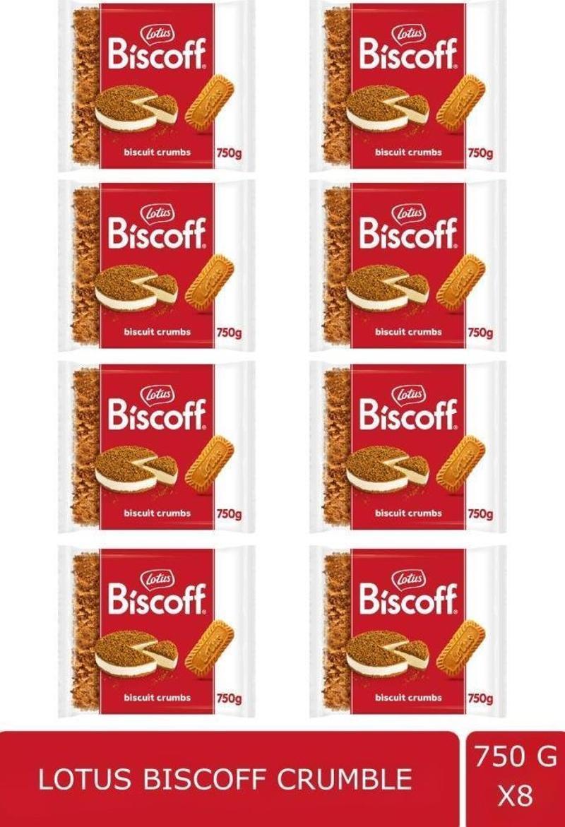 BISCOFF CRUMBLE 750GR. X 8 ADET