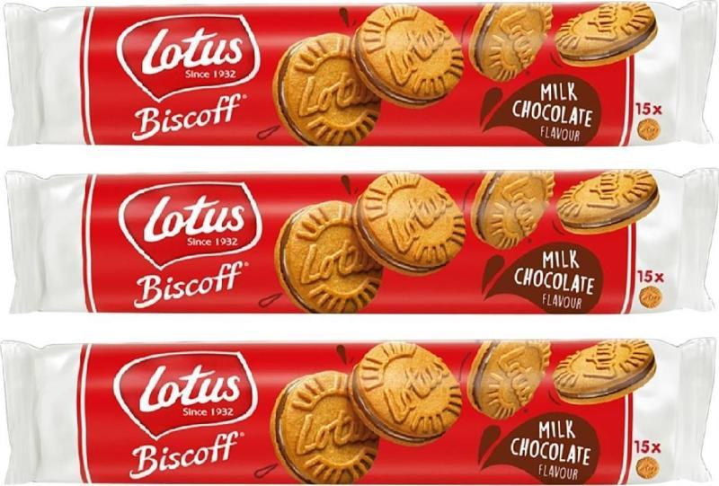 BISCOFF SANDWICH BISCOFF CHOCOLATE 150 GR - ÇİKOLATA KREMALI BİSKÜVİ X 3 ADET