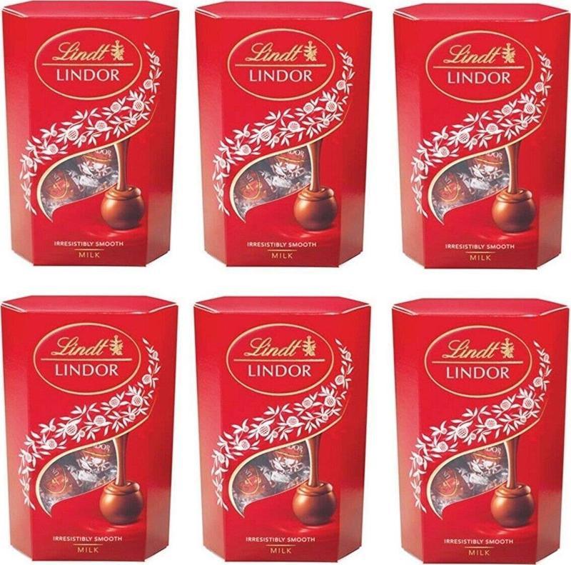 Lindor Cornet Milk Çikolata 200 gr X 6 ADET