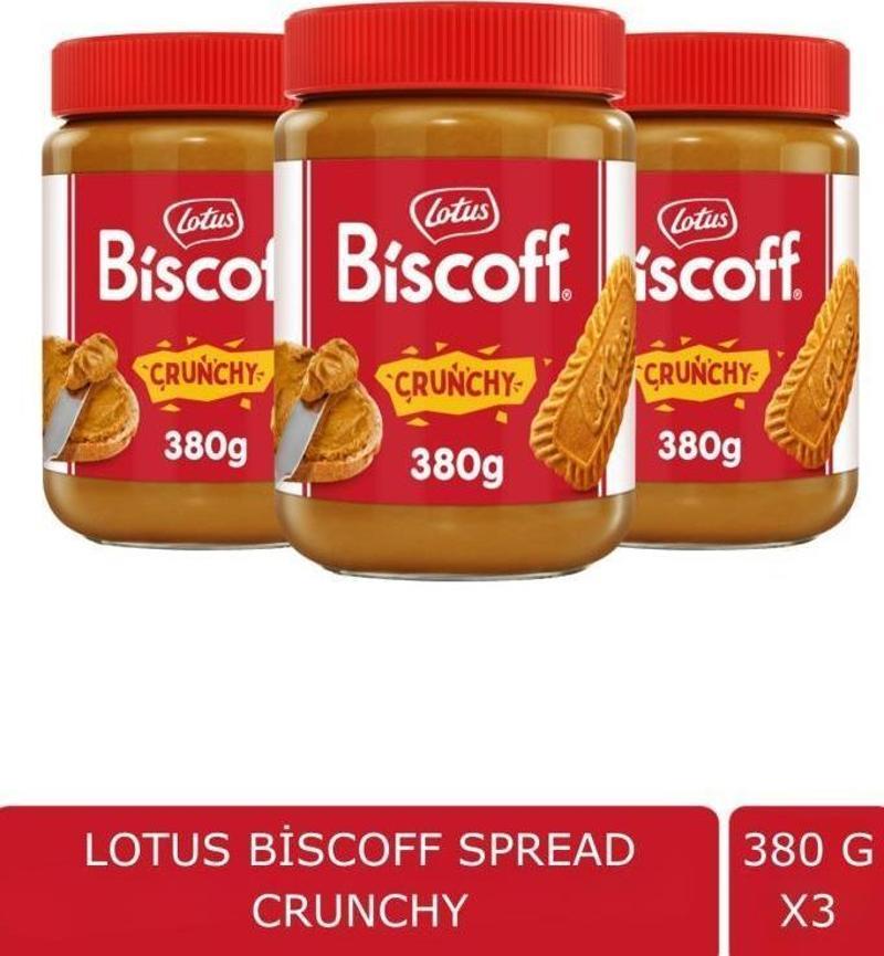 Biscoff Sprad Crunchy 380 G X 3