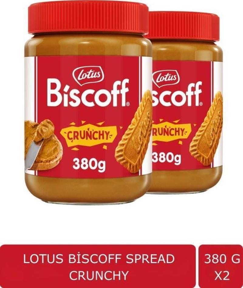 Biscoff Spread Crunchy 380 G X 2