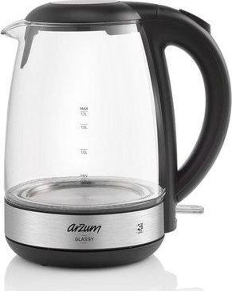 AR3071 Glassy 2200 W 1.7 lt Cam Kettle