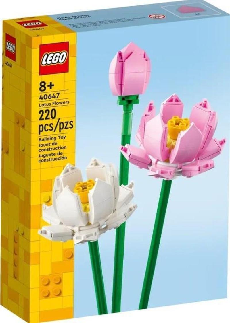 40647 Lotus Çiçekleri +8 Yaş (220 Parça)