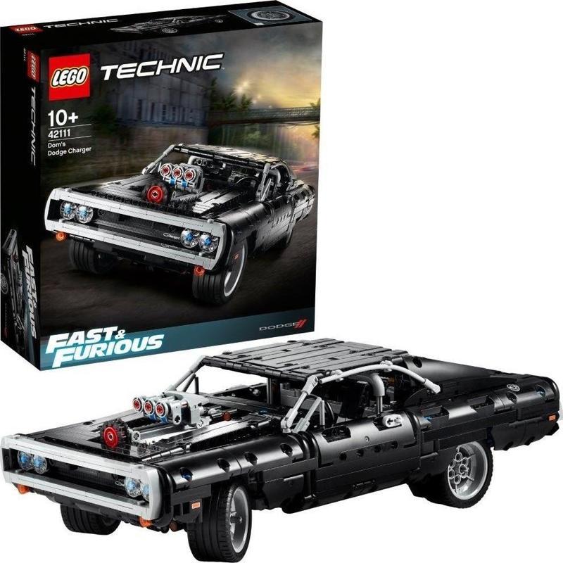 Technic 42111 Dom'un Dodge Charger'ı +10 Yaş (1077 Parça)