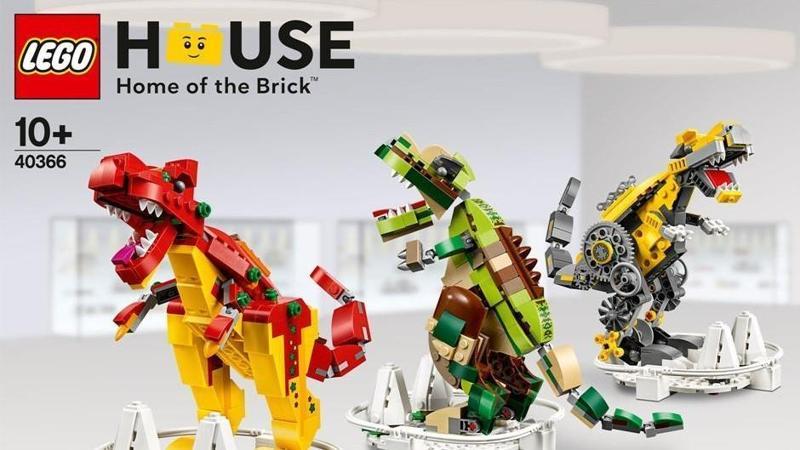 House 40366 dinosaurs exclusive set +10 Yaş (865 Parça)