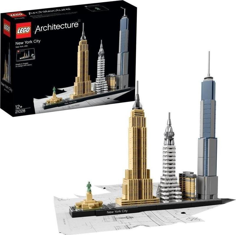 Architecture 21028 New York City Yapım Seti - Yetişkin için Hobi Oyuncak