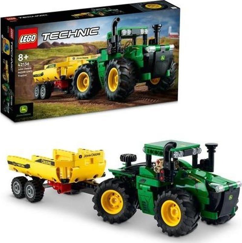 Technic 42136 John Deere 9620R 4WD Traktör (390 Parça)