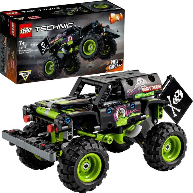 Classic Technic 42118 Monster Jam Grave Digger Canavar Kamyon +7 Yaş (212 Parça)