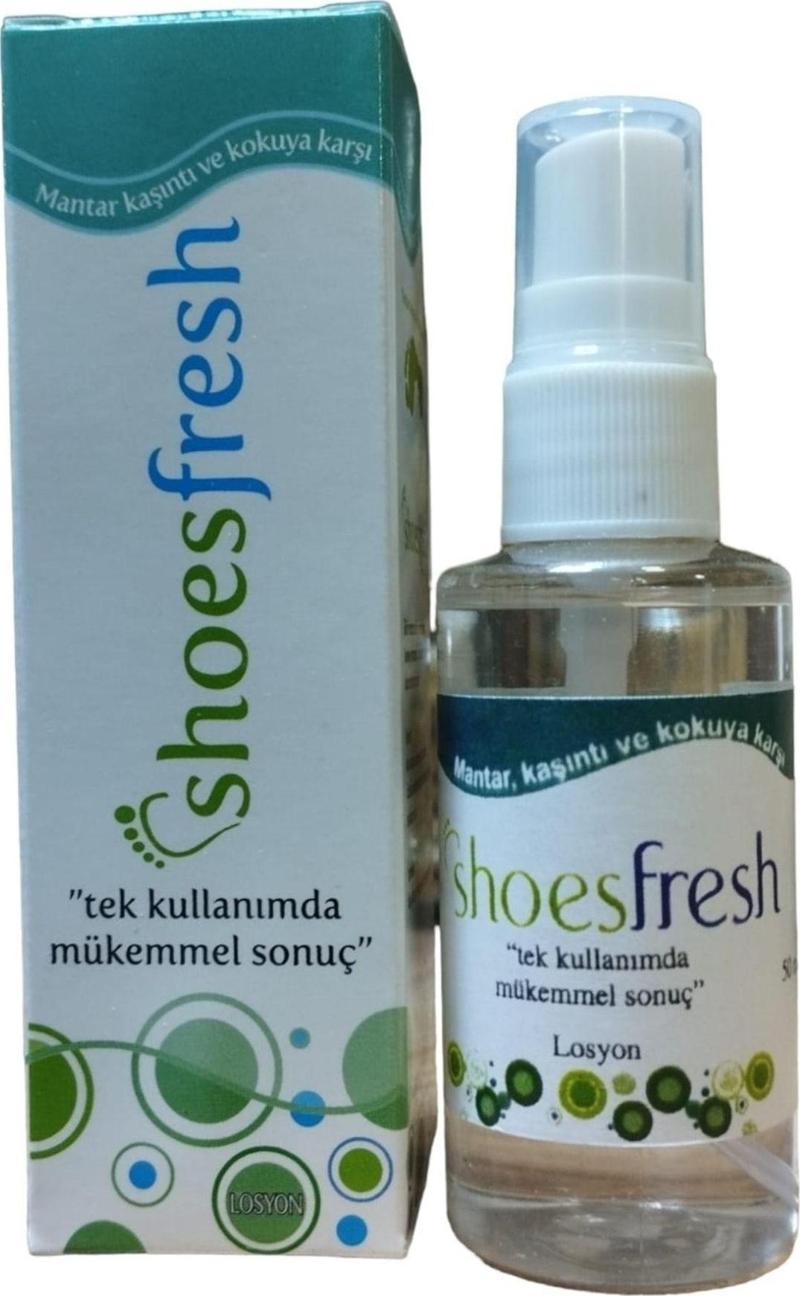 Ayak Spreyi Shoes Fresh Mantar - Koku - Kaşıntı Spreyi 50 Ml