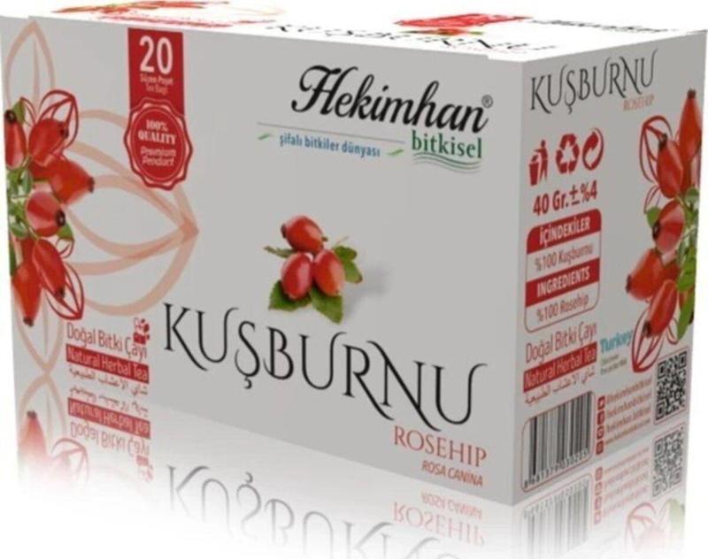 Kuşburnu Doğal Bitki Çayı 20'Li