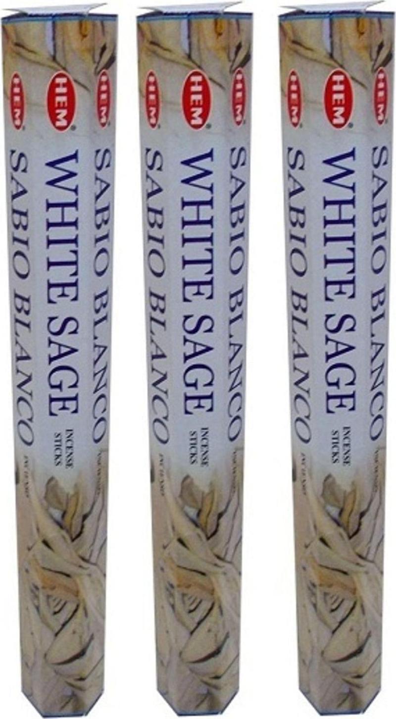 White Sage Adaçayı Tütsü 3 Paket