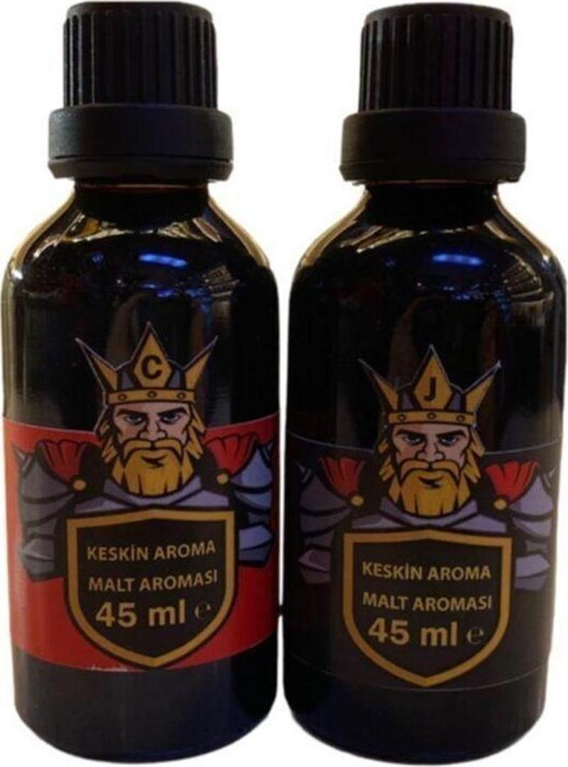 Malt Aroması Kırmızı 45 Ml Ve Siyah 45 Ml