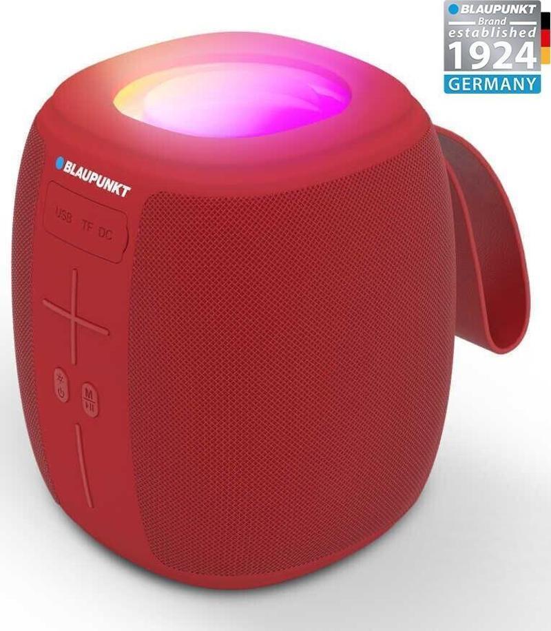 LS160 Taşınabilir Bluetooth Speaker Hoparlör Kırmızı