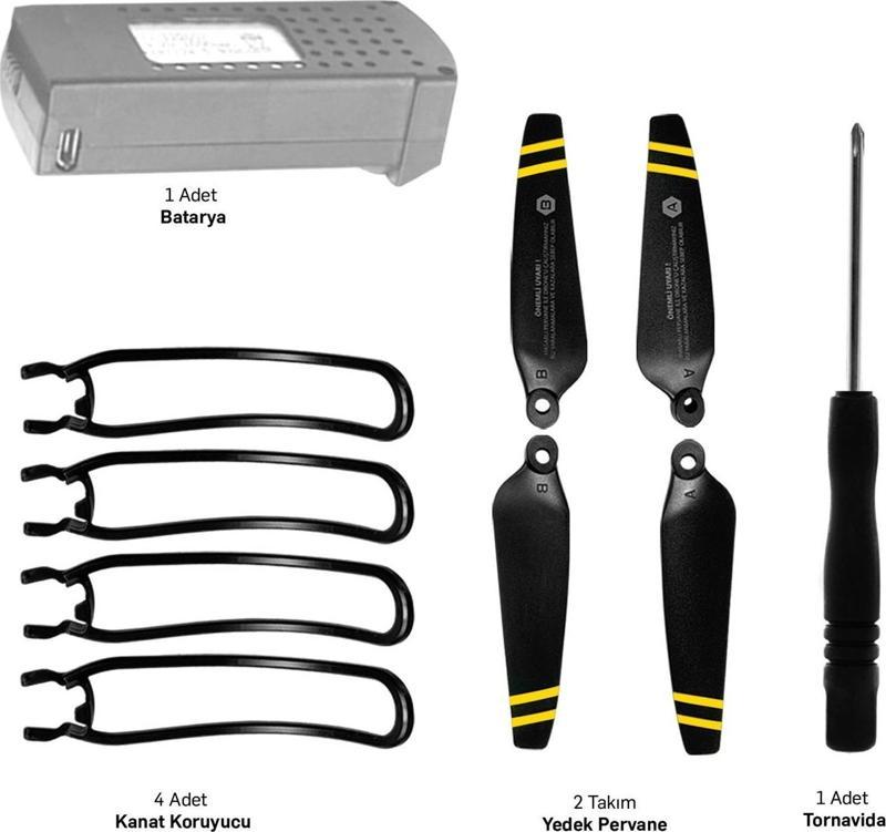 CDA017 Drone Aksesuarı Paketi CX017