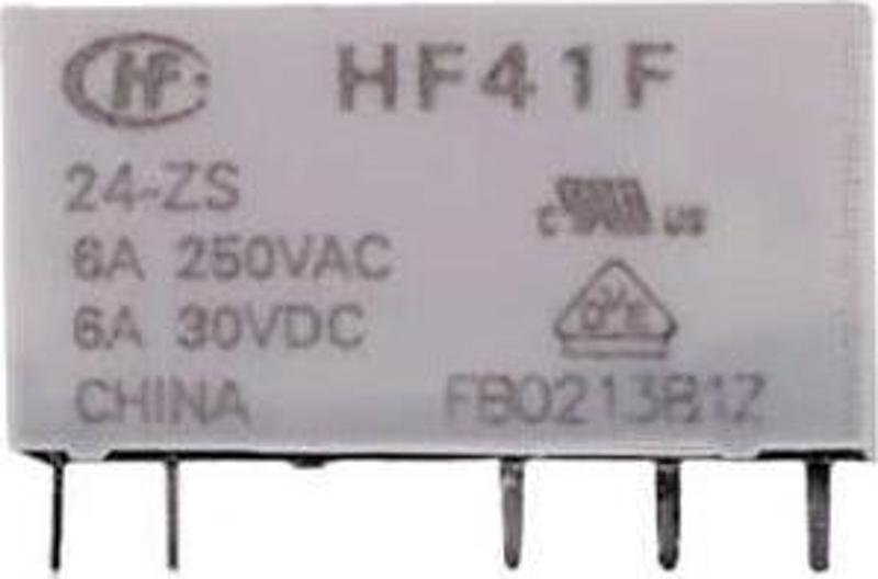 HF41F 24-ZS 24V Yassı Role (1 Adet)