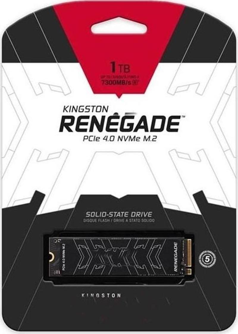 1Tb Renegade Srngs-1000G Nvme M.2 7300Mb- 6000Mb Ssd Harddisk