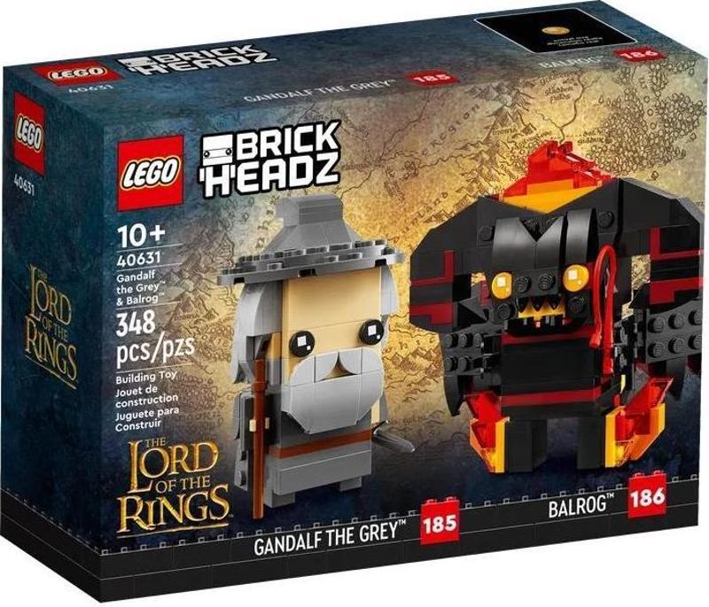 BrickHeadz 40631 Gri Gandalf ile Balrog +10 Yaş (348 Parça)