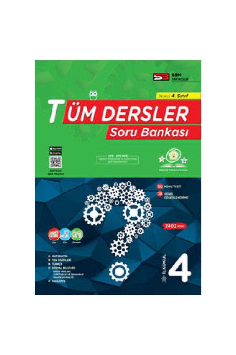 Sbm Yayınları 4. Sınıf Tüm Dersler Soru Bankası - Sbm Yayıncılık
