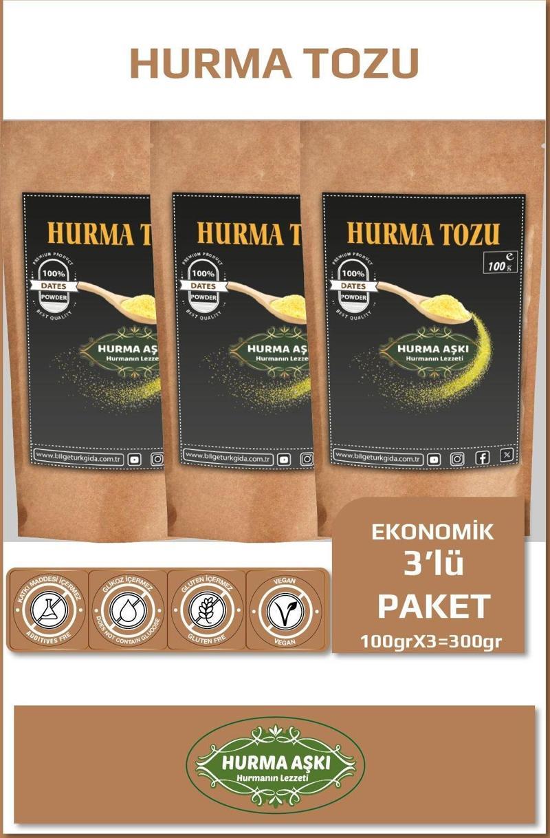 Hurma Tozu 3X100Gr