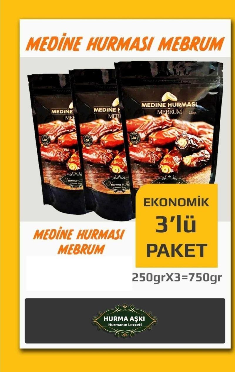 Medine Hurması Mebrum 3X250Gr