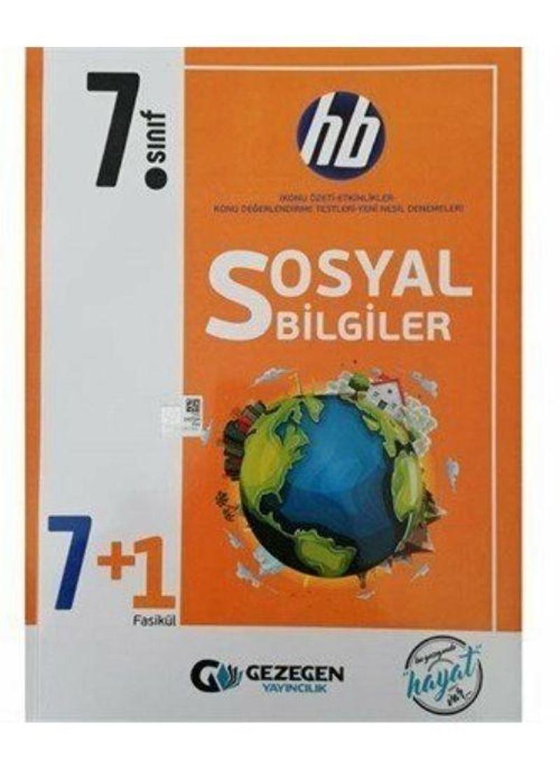 7. Sınıf Sosyal Bilgiler 3 artı 1 Fasikül Gezegen Yayınları