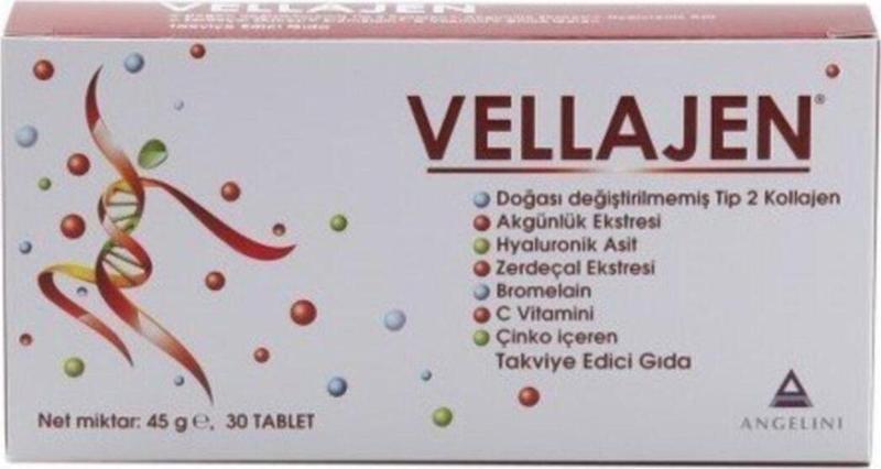 Vellajen Tip 2 Kollajen 30 Tablet