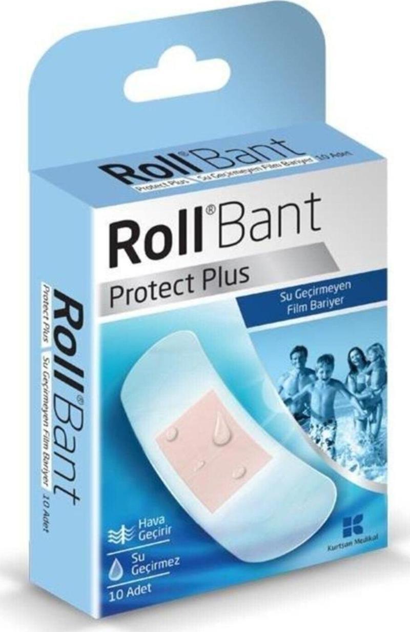 Bant Protect Plus Su Geçirmez Yara Bandı 10Lu