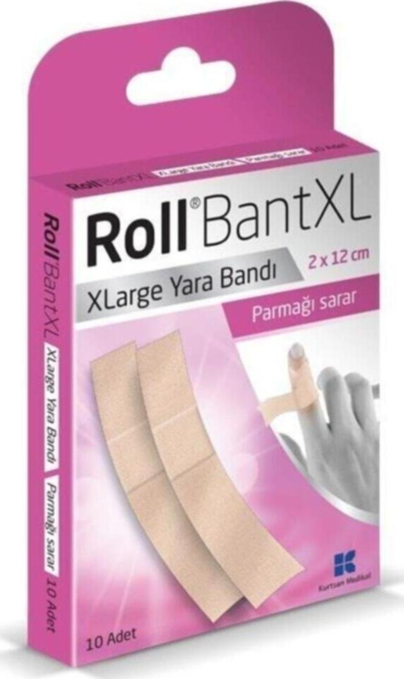 Bant Xl Ekstra Uzun Parmak Yara Bandı 2X12Cm 1Adet