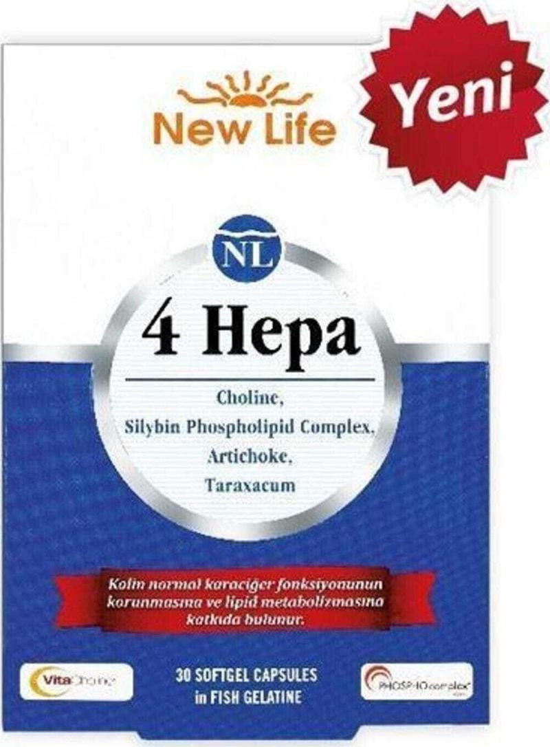 Newlife 4 Hepa 30 Kapsül