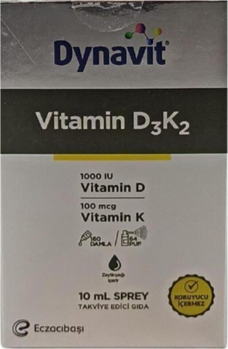 Vitamin D3K2 Sprey 10 ml