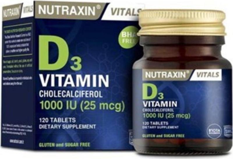 Vitamin D3 1000 Iu 120 Tablet