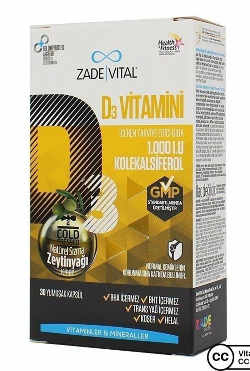 D3 Vitamin 30 Kapsül