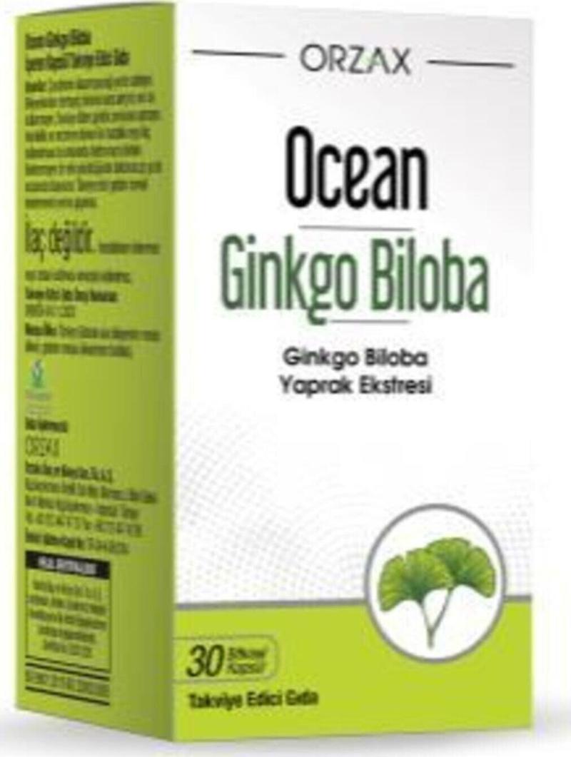 Ginkgo Biloba 30 Kapsül