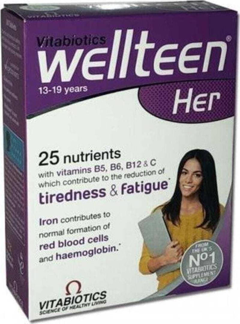 Wellteen Her 13-19 Years 30 Tablets