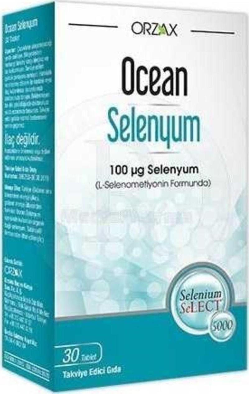 Selenyum 100 Mcg 30 Tablet