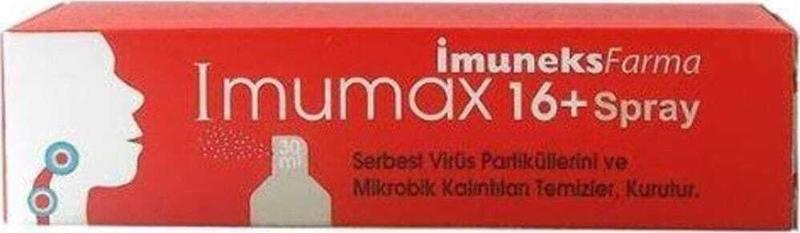 İmuneks Farma Imumax 16+ Spray Imuneks