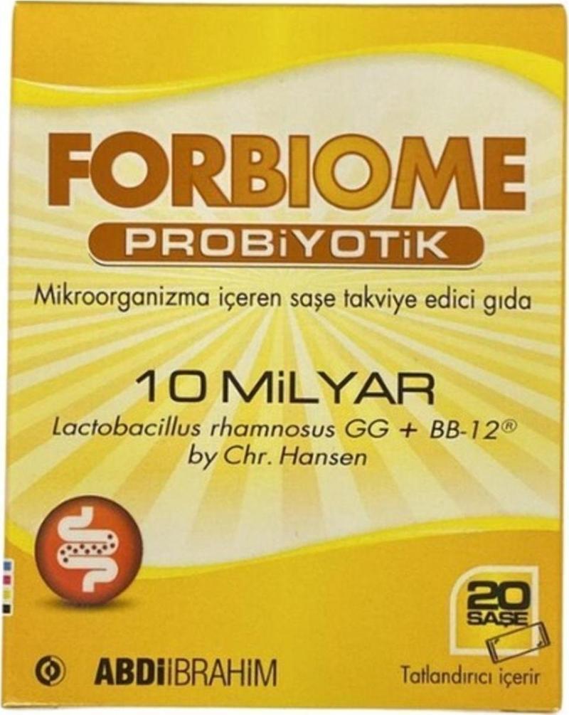 10 Milyar Probiyotik 20 Saşe