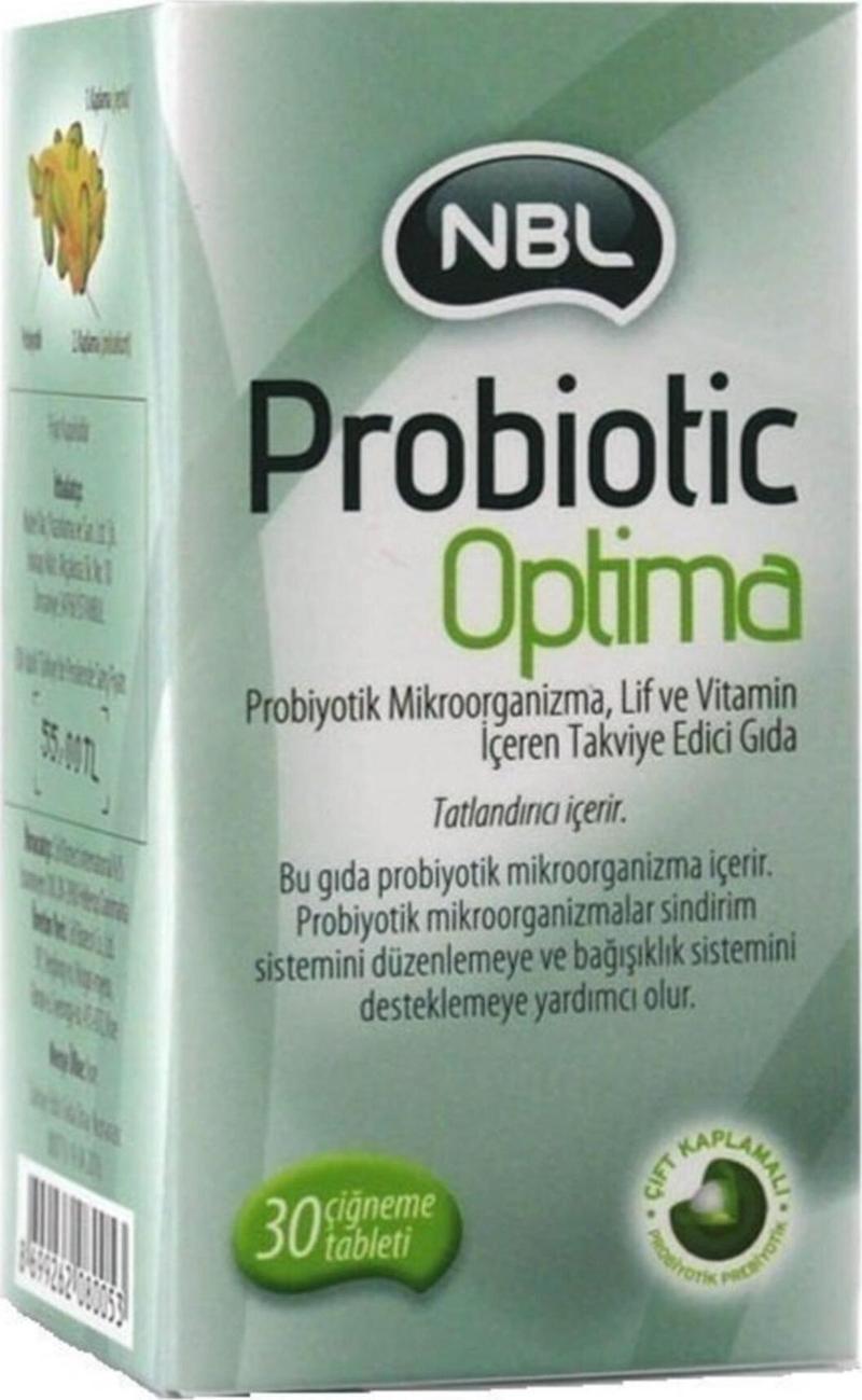 Probiotic Optima - 30 Çiğneme Tableti