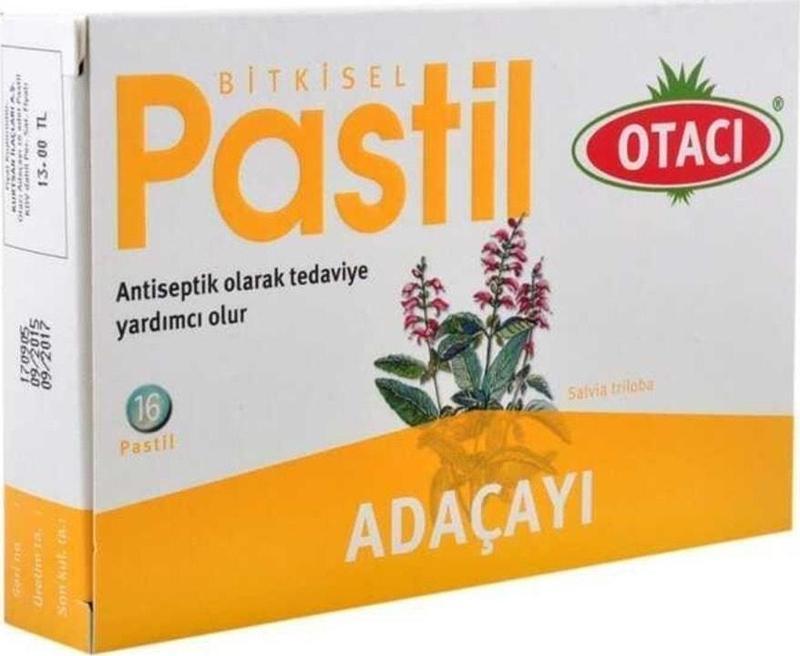 Adaçayı Pastil 16 Adet