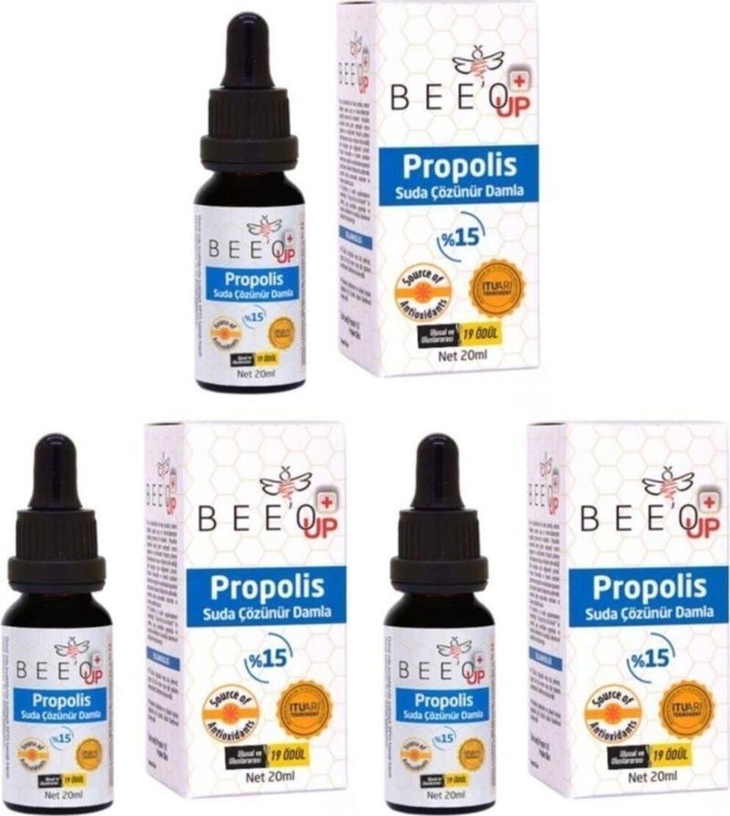 Bee O Up Propolis Suda Çözünü Damla