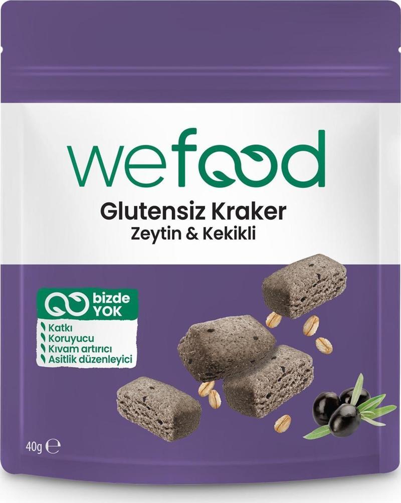 Glutensiz Zeytinli & Kekikli Kraker 40 g 5'li